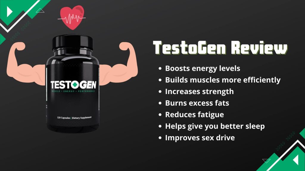 TestoGen testosterone booster 2025 is a natural male supplement that helps to increase testosterone production in men and support muscle growth 
