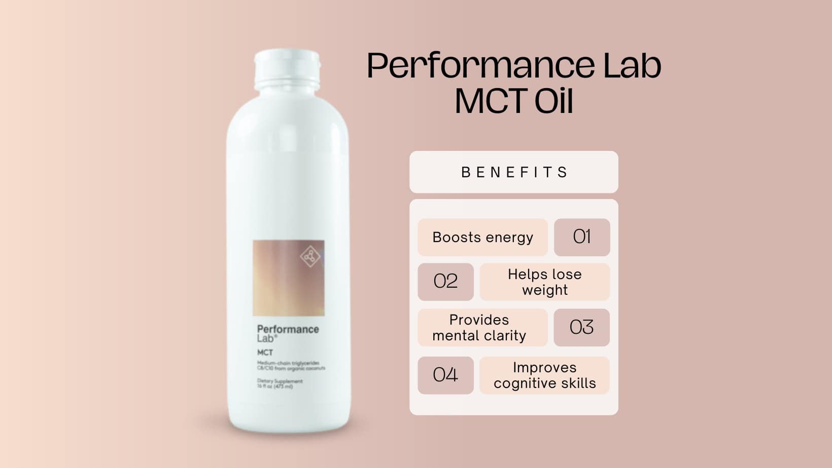 performance lab mct oil 2025 review supplements designed to provide a great energy boost help loose weight mental clarity and improves cognition